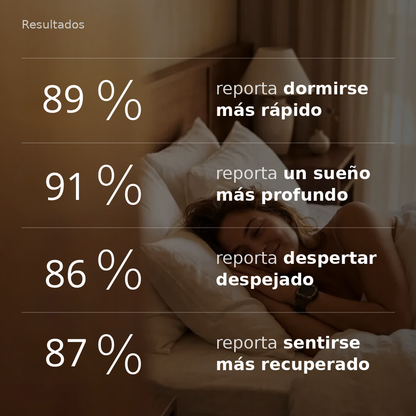 Vespertin · Descanso profundo sin melatonina