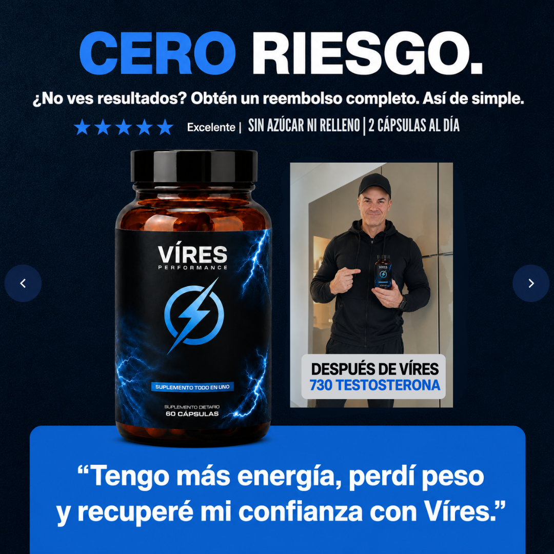 VÍRES Performance|Energía, Fuerza y Recuperación