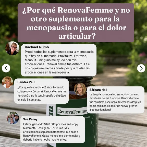 Renovafemme – Movilidad y confort articular en la menopausia